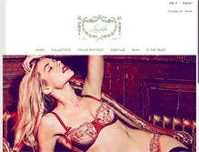 Tablet Screenshot of lucileandco.com